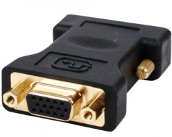 Fast asia adapter DVI-I (M) - VGA (F) crni - Img 2
