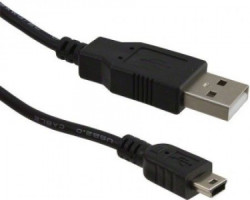 FAST ASIA Kabl USB A - USB Mini-B M/M 1.8m crni - Img 2