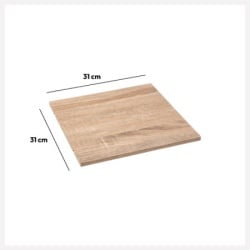 Five polica 31x31x1,2cm drvo natural ( 167816 )-6