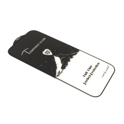 Folija za zastitu ekrana glass 2.5d za iphone 18 pro (6.3) crna ( FL12107 )-3