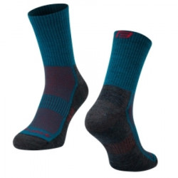 Force čarape polar, tirkiz-crvene s-m/36-41(merino) ( 9009164 ) - Img 4