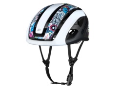 Force Kaciga neo vivid, belo-crna l-xl ( 902825 )