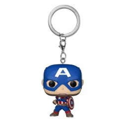 Funko Funko POP! Keychain: Marvel New Classics - Captain America ( 063518 ) -1