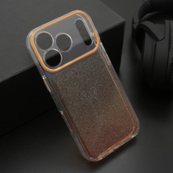 Futrola ombre glitter za iphone 17 pro (6.3) narandzasta ( F124973 )