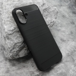 Futrola silikon brushed za iphone 16 plus (6.7) crna ( F118693 )