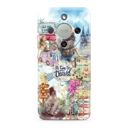 Futrola ultra tanki print clear za honor x9d/magic 8 lite sp031 ( F124820 )