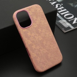 Futrola woven touch magsafe za iphone 17 (6.3) roze ( F125363 )