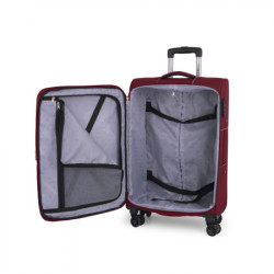 Gabol kofer mali (kabinski) 39x55x20 cm polyester 36,6l-2,5 kg Lisboa bordo ( 16KG122722DB ) - Img 7