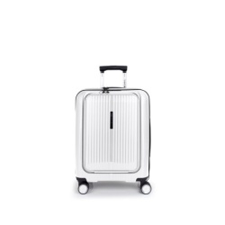 Gabol Kofer mali (kabinski) sa odeljkom za laptop proširivi 40x55x22/25cm Brooklyn 41,7/47,4 l-3,1 kg bela ( 16KG123923A )