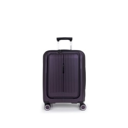 Gabol Kofer mali (kabinski) sa odeljkom za laptop proširivi 40x55x22/25cm Brooklyn 41,7/47,4 l-3,1 kg metalik ljubičasta ( 16KG123923L )