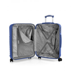 Gabol kofer srednji proširivi 47x67x27/30 cm ABS 70/77,9l-3,7 kg Journey plava ( 16KG122846E ) - Img 3