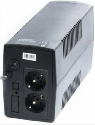 Gembird 850VA 510W AVR UPS, 2 x shuko output sockets, black EG-UPS-B850 - Img 3
