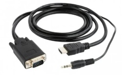 Gembird a-hdmi-vga-03-6 hdmi-vga + audio 1,8m kabl cablexpert