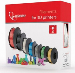 Gembird ABS filament za 3D stampac 1.75mm, kotur 1KG black 3DP-ABS1.75-01-BK - Img 2