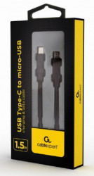 Gembird CC-USB2-CMMBM-1.5M USB Type-C to micro-USB charging & data cable, 1.5 m - Img 1