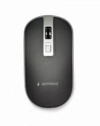 Gembird MUS-4B-06-BS optical mouse, USB, black/silver - Img 2