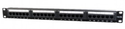 Gembird NPP-C524CM-001 Cat.5E 24 port patch panel with rear cable management - Img 1