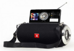 Gembird portable bluetooth speaker +handsfree 2x5W, FM, USB, SD, AUX + antena black SPK-BT-17 - Img 3