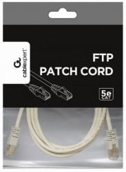 Gembird PP22-1.5M mrezni kabl FTP Cat5e Patch cord, 1.5m grey - Img 2
