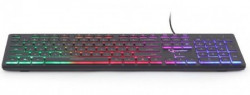 Gembird rainbow multimedijalna tastatura sa pozadinskim osvetljenjem, US layout USB KB-UML-01 - Img 4