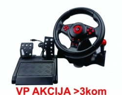 Gembird STR-ShockForce-II USB 2.0 volan za igrice PC (2787) - Img 4