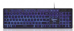 Gembird tastatura multimedijalna sa pozadinskim osvetljenjem, US layout USB KB-UML3-01 - Img 1