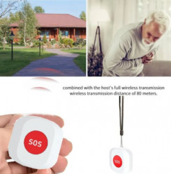 Gembird ZIGBEE-CALL BUTTON-SOS02 RSH portable alarm panic button wireless nurse alert system caregiv - Img 3