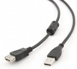 GembirdF-15 USB 2.0 A-plug a-socket kabl with ferrite core 4.5m CCF-USB2-AMA