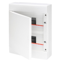 Gewiss 40CD, Razv. tabla 24M, nadg. IP40, bela vrata, sa rednim st. ( Gw40067bs )