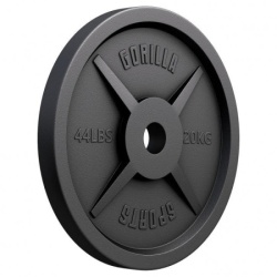 Gorilla Sports Olimpijski tegovi od livenog gvožđa 50/51 mm ( 101187-00002-0025 )