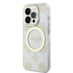 Guess futrola za iPhone 14 pro glitter peony gold MagSafe ( GUHMP14LHMPGST ) - Img 2