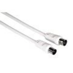 Hama antenski kabl 75db duplo izolovan (muško ženski) 10m, beli ( 11903 )