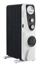 Heinner HOH-MVT11WH-BK Uljani radijator 11rebara/2300W+ventilator 400W