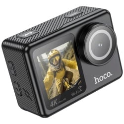 Hoco Sportska kamera, 1.3"/ 2" IPS LCD, 4K UHD, WiFi, microSD - DV101-1