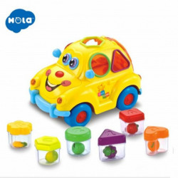 Hola igračka sorter auto sa muzikom i svetlima ( HOLA516 ) - Img 1