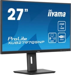 Iiyama XUB2797QSNP-B1 IPS 2560x1440/100Hz/1ms/HDMI/DP/USB/RJ45/zvučn  Monitor 27" -4