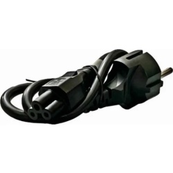 Intel bulk AC cord - 0.6m  2ft, C5 connector, EU plug, single pack ( AC06C05EU ) -1