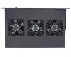 Intellinet Ventilation Unit 3-Fan za 19" Racks crni (712668) - Img 6