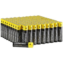 Intenso Baterija alkalna, AAA LR03/100, 1,5 V, pak. 100 kom - AAA LR03 100pcs