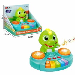 Interaktivni muzicki dinosaurus klavir i bubnjevi 35346 ( 32/09365 )