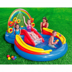 Intex dečji bazen 2.97 x 1.93 x 1.35m rainbow ring play center ( 050955 )  - Img 8