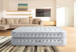 Intex queen supreme air-flow airbed with fiber-tech rp 152x51x203cm ( 64490ND )
