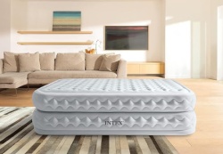 Intex queen supreme air-flow airbed with fiber-tech rp ( 64490ND )-2