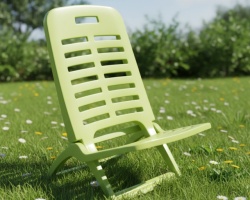 Ipae ProGarden Playa Lime Green – Sklopiva Baštenska Stolica u Lime Zelenoj Boji