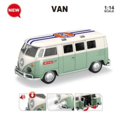 Ittl retro kombi vintage van 1:14 ( 651211 )