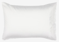 Jastučnica saten 50x70/75 bela