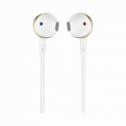 JBL T205 CGD earbud slušalice, univerzalne kontrole, mikrofon, 3.5mm, zlatna - Img 2