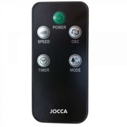 Jocca 2168 crni stubni ventilator 74 cm remote -3