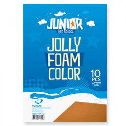 Jolly color foam, eva pena, braon, A4, 10K ( 134027 ) - Img 1