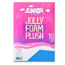 Junior jolly plush foam eva pena pliš a4 10k - odaberite nijansu plava ( 134250 )